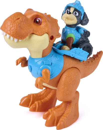 Rex poate fi prins pe spatele dinozaurului