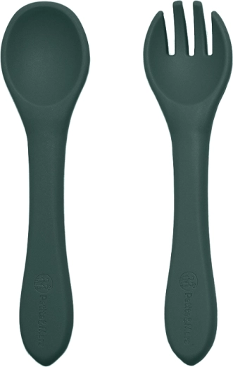 Tacâmuri ergonomice din silicon, blânde cu gingiile