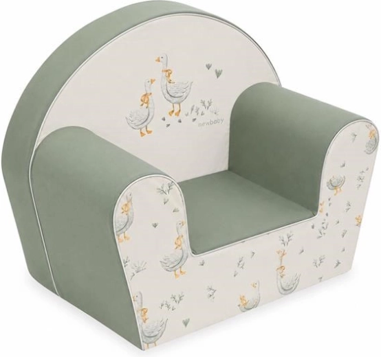 Fotoliu pentru copii New Baby Gâscuțe verde