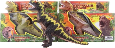 Dinozaur mergător cu lumină și sunet