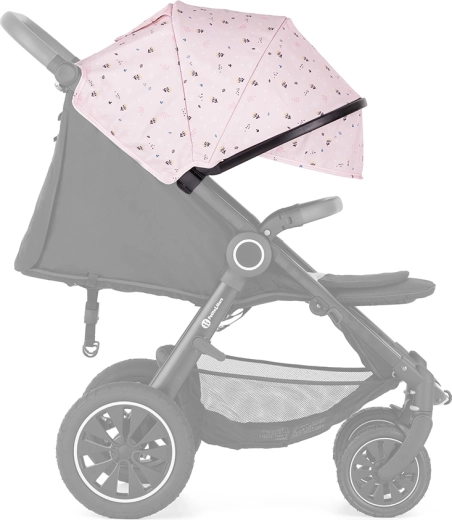 Acoperire maximă datorită cozorocului extensibil