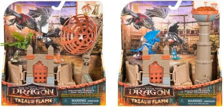 Cum să-ți dresezi dragonul – set de antrenament cu figurine