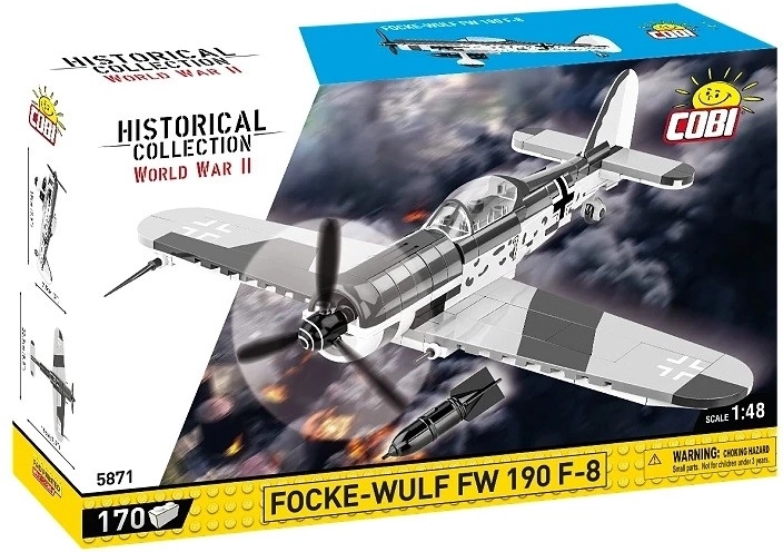 Set construcție Focke-Wulf Fw 190 F-8