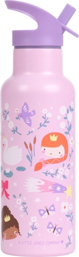 A Little Lovely Company sticlă din inox pentru băut 500 ml – prințese