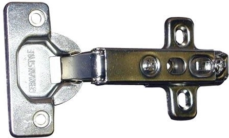 Balama pentru mobilier GS-B, semiaplicată, cu plăcuță (10 buc.)