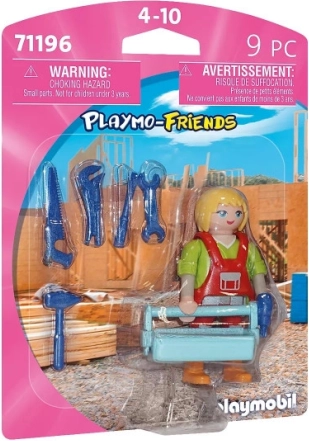 Figurină Playmo-Prieteni Meseriașă cu Set de Unelte