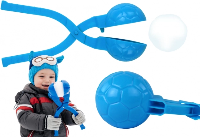 Instrument de bulgări de zăpadă albastru