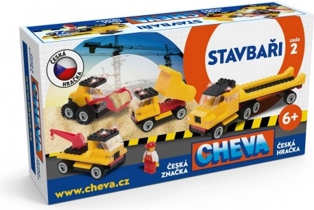 Set de construcție Cheva Constructori pentru începători, set din plastic