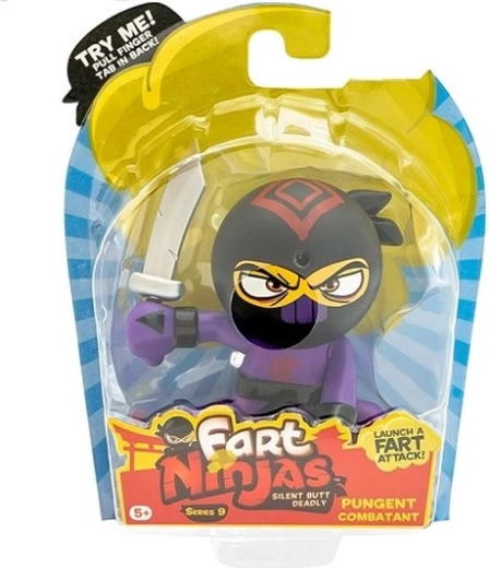 Fart Ninjas figurină cu sunet Pungent combatant (seria 9)