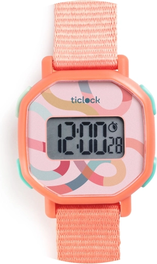 Ceas digital Djeco Pastel Volute