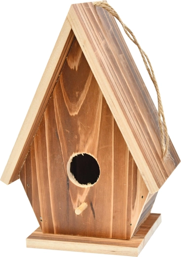 Căsuță din lemn pentru păsări 14 × 10 × 21 cm