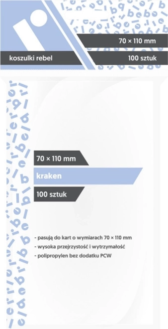 Plicuri pentru cărți 70x110 mm Kraken 100 buc