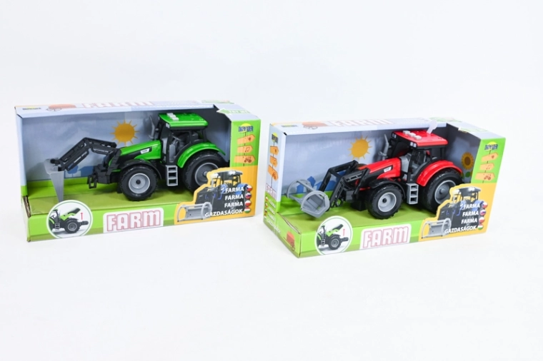 Tractor cu sunete în cutie