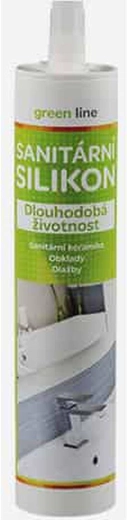 Silicon sanitar alb 280 ml GREEN LINE