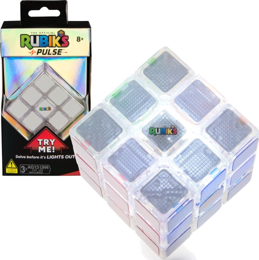 Rubik's Pulse puzzle electronic luminos 3x3