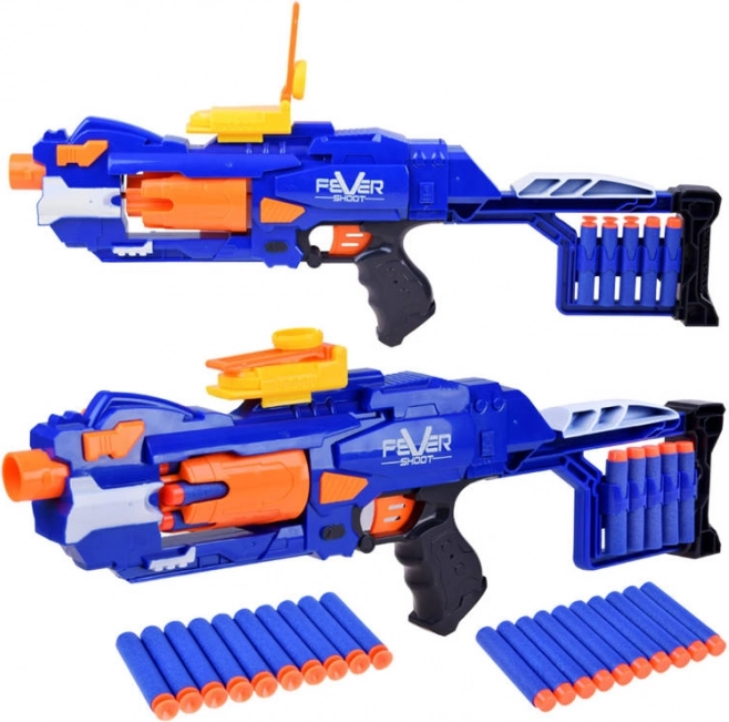 pistolă automată cu spumă Fever Shoot cu pat detașabil