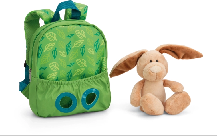 Iepuraș de pluș detașabil 25 cm