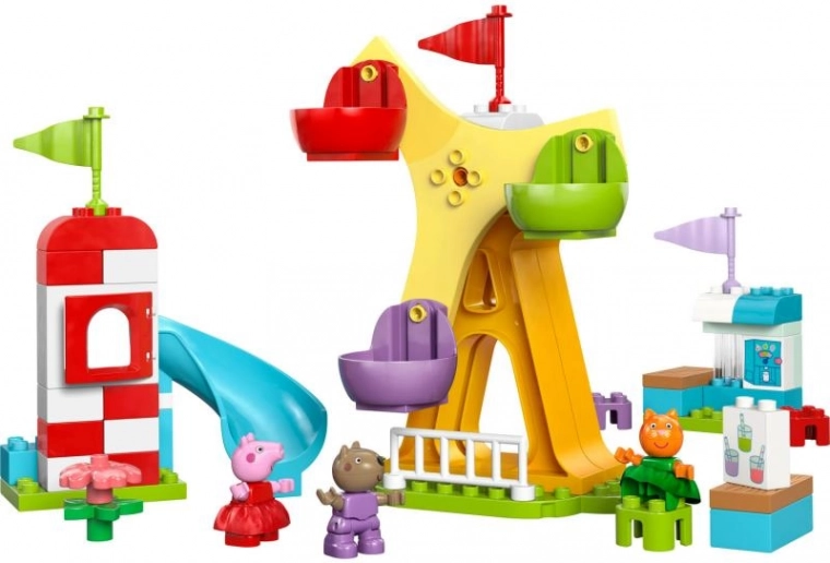 LEGO® DUPLO® 10453 Peppa Pig Parcul de distracții