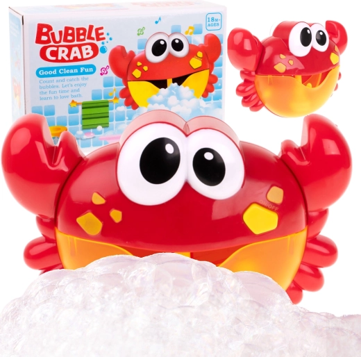 Generator de spumă pentru baie pentru copii – Crab