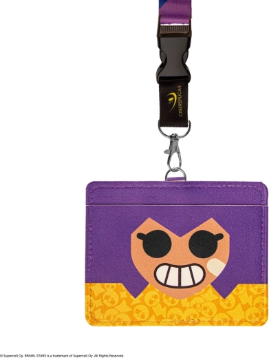 Șnur pentru gât cu suport pentru card Brawl Stars Shelly