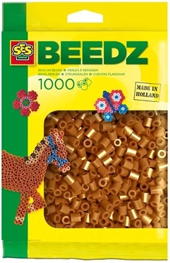 SES Creative mărgele de călcat maro 1000 buc.