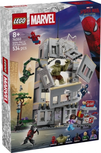 LEGO Marvel confruntare epică: Spider-Man vs. Hulk