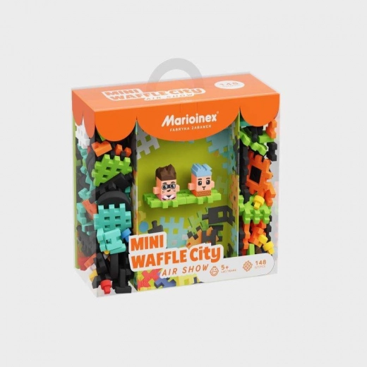 Kostky mini Waffle - Spectacol aerian 148 piese