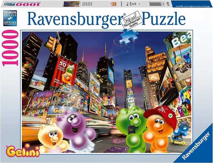 Puzzle Ravensburger Gelini în Times Square 1000 de piese