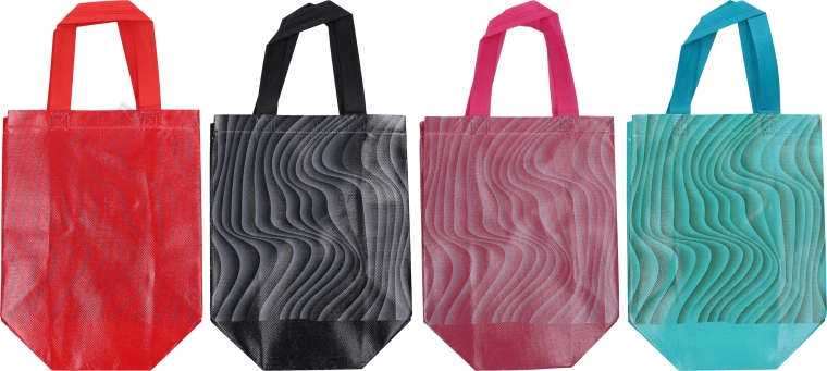 Sac cadou mic cu design variat – material netesut