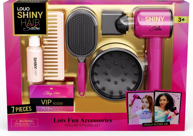 Set de coafură pentru copii, 7 piese