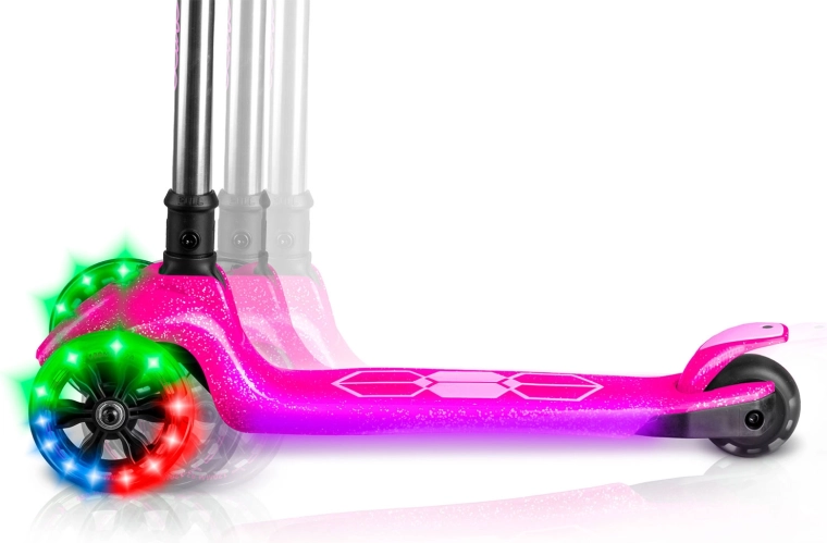 Roți cu LED pentru siguranță și distracție