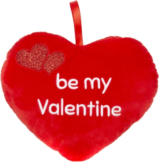 inimă de pluș pentru Valentine, 33 cm