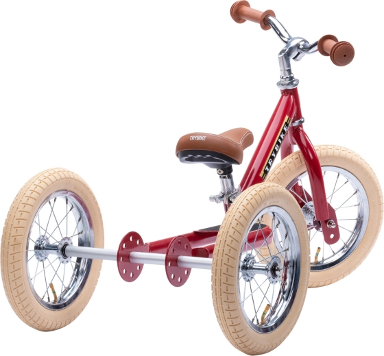 2în1: tricicletă pentru început, bicicletă de echilibru pentru balans