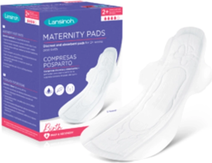 Lansinoh absorbante postpartum extra absorbante L, 10 buc
