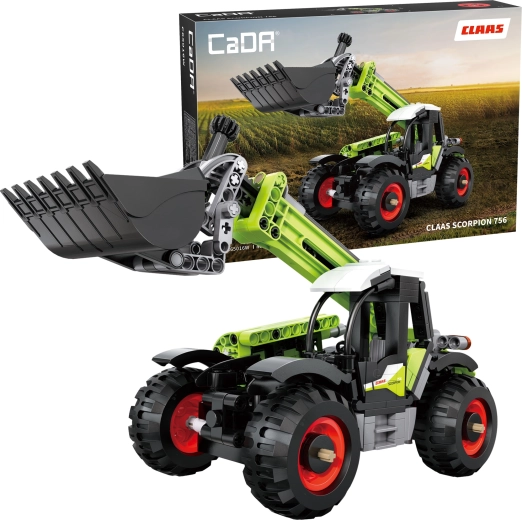 CaDA încărcător telescopic Claas Scorpion 756 – set de construcție cu 401 piese