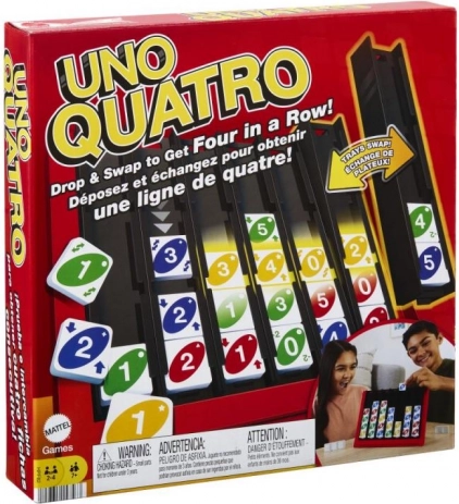 Joc de strategie de masă UNO Quatro