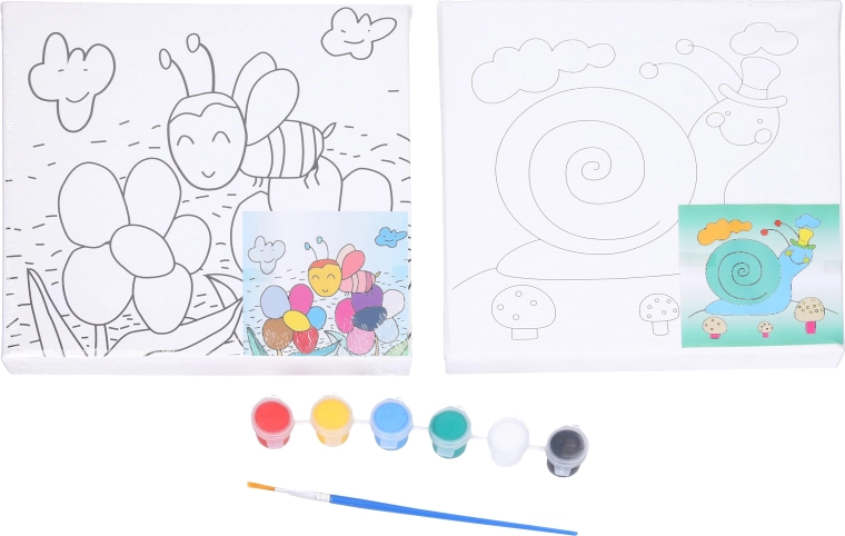 Totul într-unul: culori și pensulă în pachet