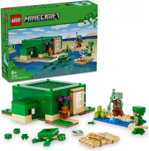Minecraft Turtle Casa de plajă