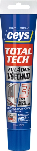 Adeziv și etanșant universal CEYS TOTAL TECH EXPRESS, alb, 125 ml