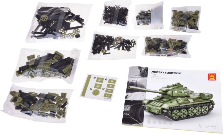 604 piese și manual clar