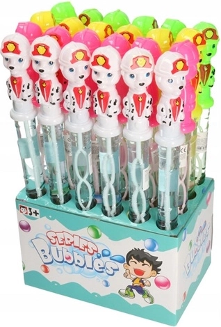 Bublifuc bule (piesek) 37 cm, 24 bucăți în display