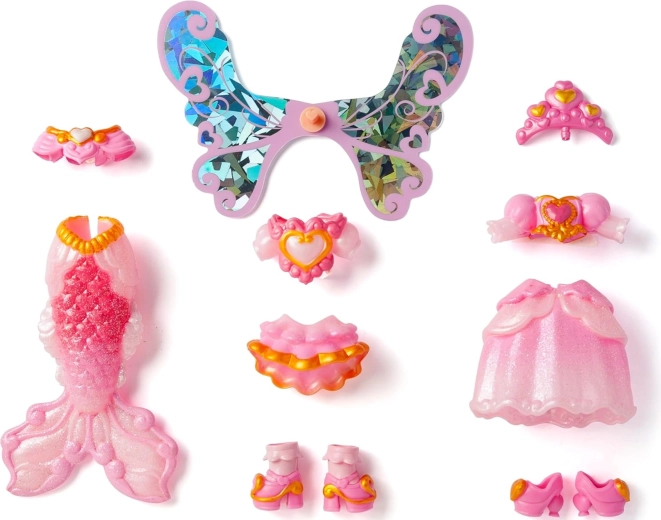 Deghizări 3în1: prințesă, zână, sirenă