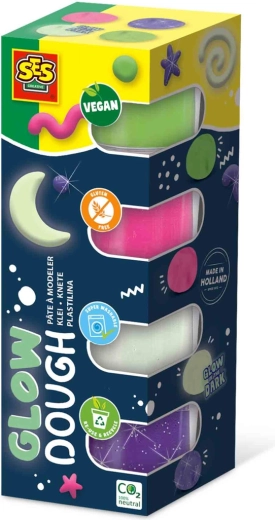Plastilină fosforescentă Feel good 4 x 90 g