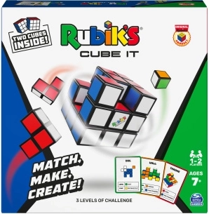Joc logic RUBIK’S Cube It – puzzle 3D pentru 1–2 jucători