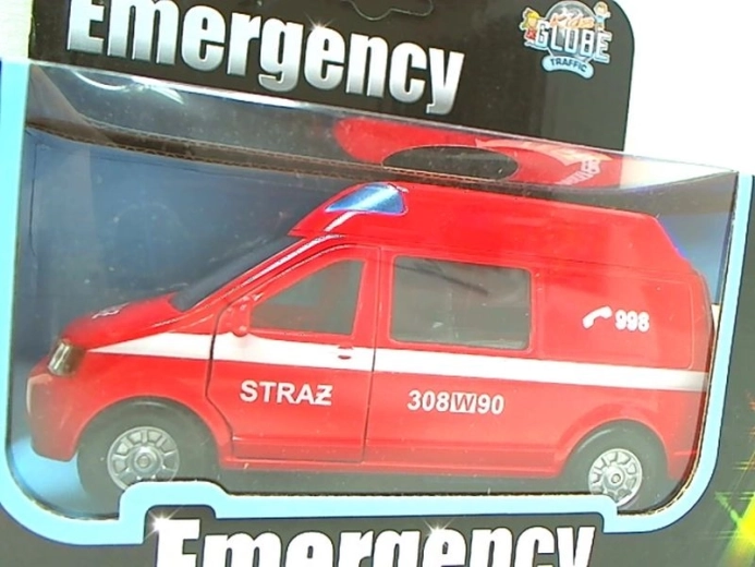 Dubă pompieri (van) 14 cm