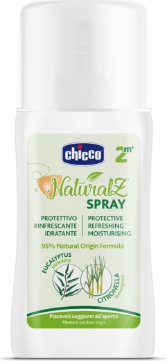 Chicco NaturalZ spray protector și răcoritor împotriva țânțarilor pentru copii 100 ml