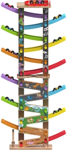 2Kids Toys pistă de curse mare cu 12 rampe