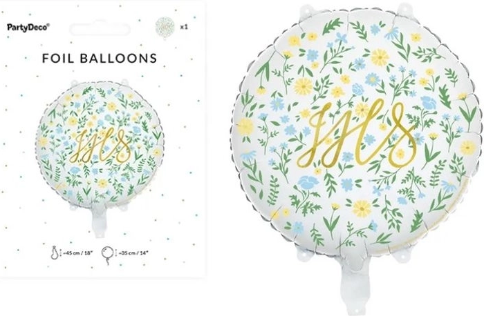 Balon din folie IHS 45 cm mix