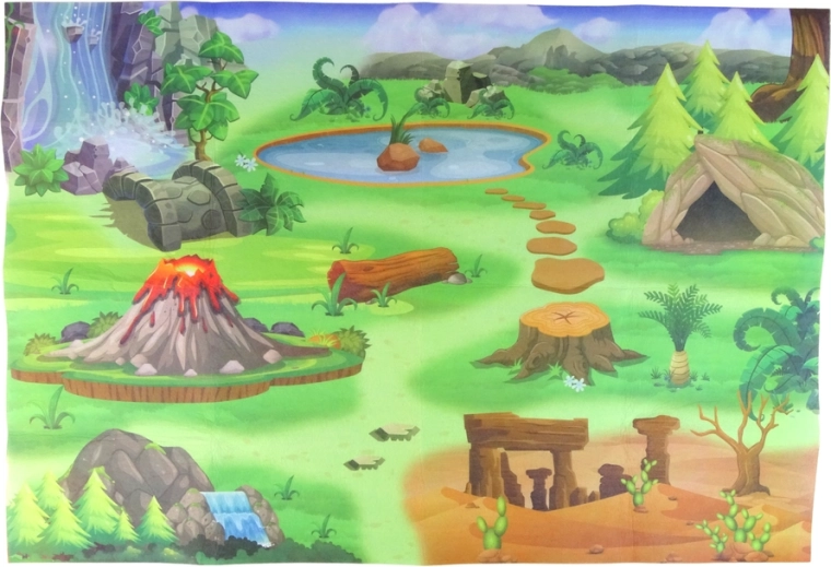 Covoraș tematic mare pentru joc realist