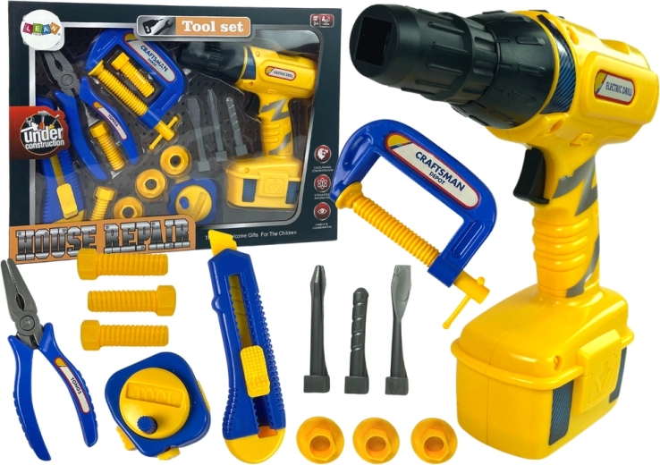 Set pentru Micul Meșter Bormașină cu Acumulator